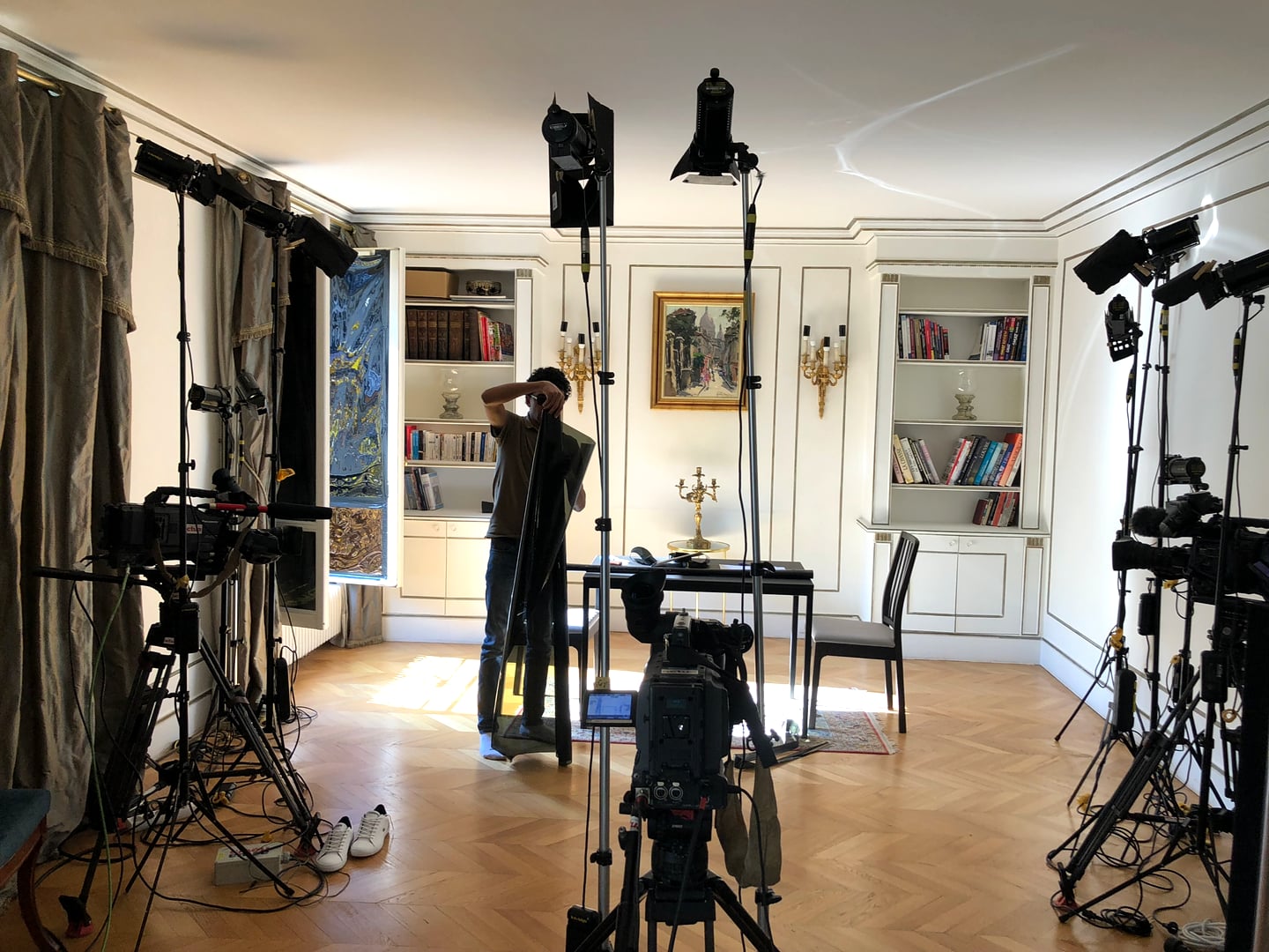 Onsite broadcast multicam recording