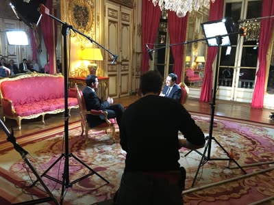 Politcal interview multicam