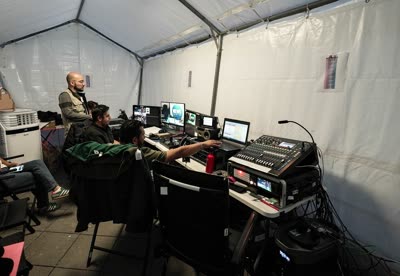 Rooftop PTZ Remote Production — Outside Setup