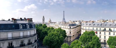 Vue panoramique rooftop Actua Paris